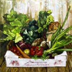 "April (Produce Box)" Print