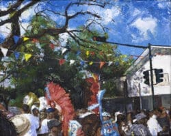 "Super Sunday" Matted Print